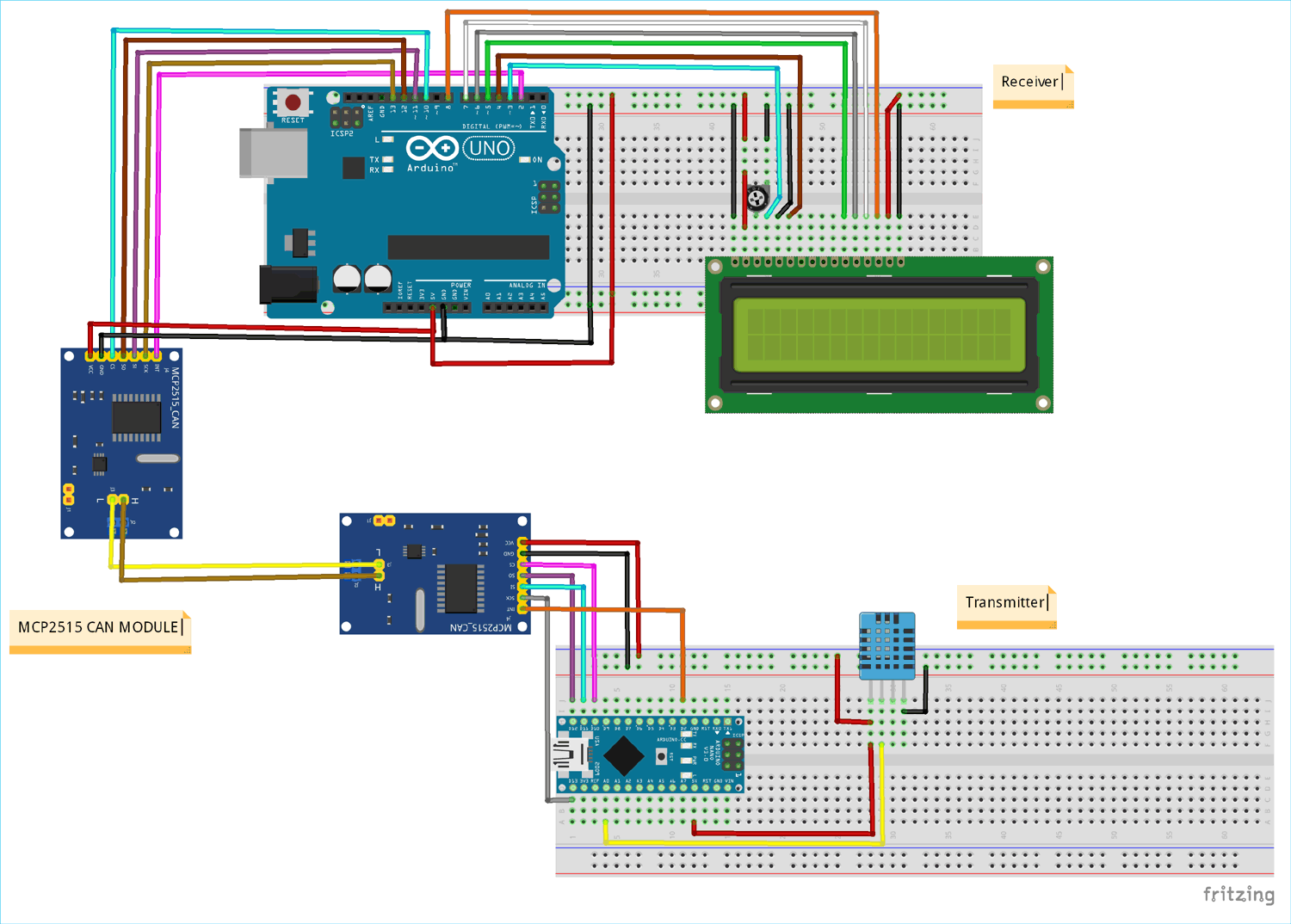 Arduino Can Tutorial Interfacing Mcp2515 Can Bus Module With Arduino 