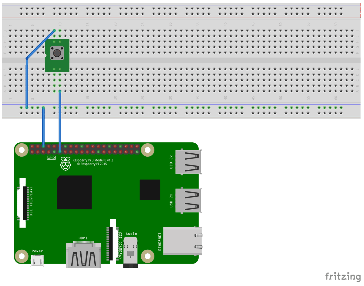 Circuit Diagram for Raspberry Pi Bluetooth Speaker