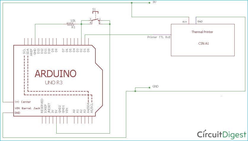 How To Connect a Thermal Printer to an Arduino Board