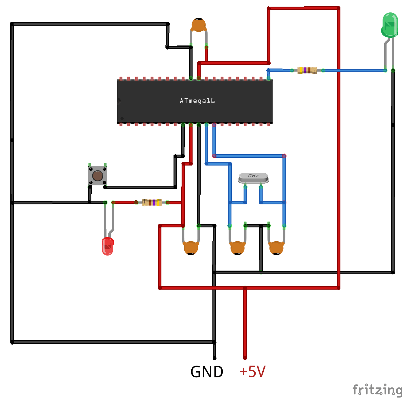 AVR ATtiny85 Programming: PWM Fast Mode 