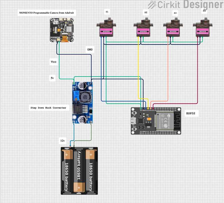Circuit Diagram of AI-Powered Autonomous Waste-Collecting and Sorting Robot
