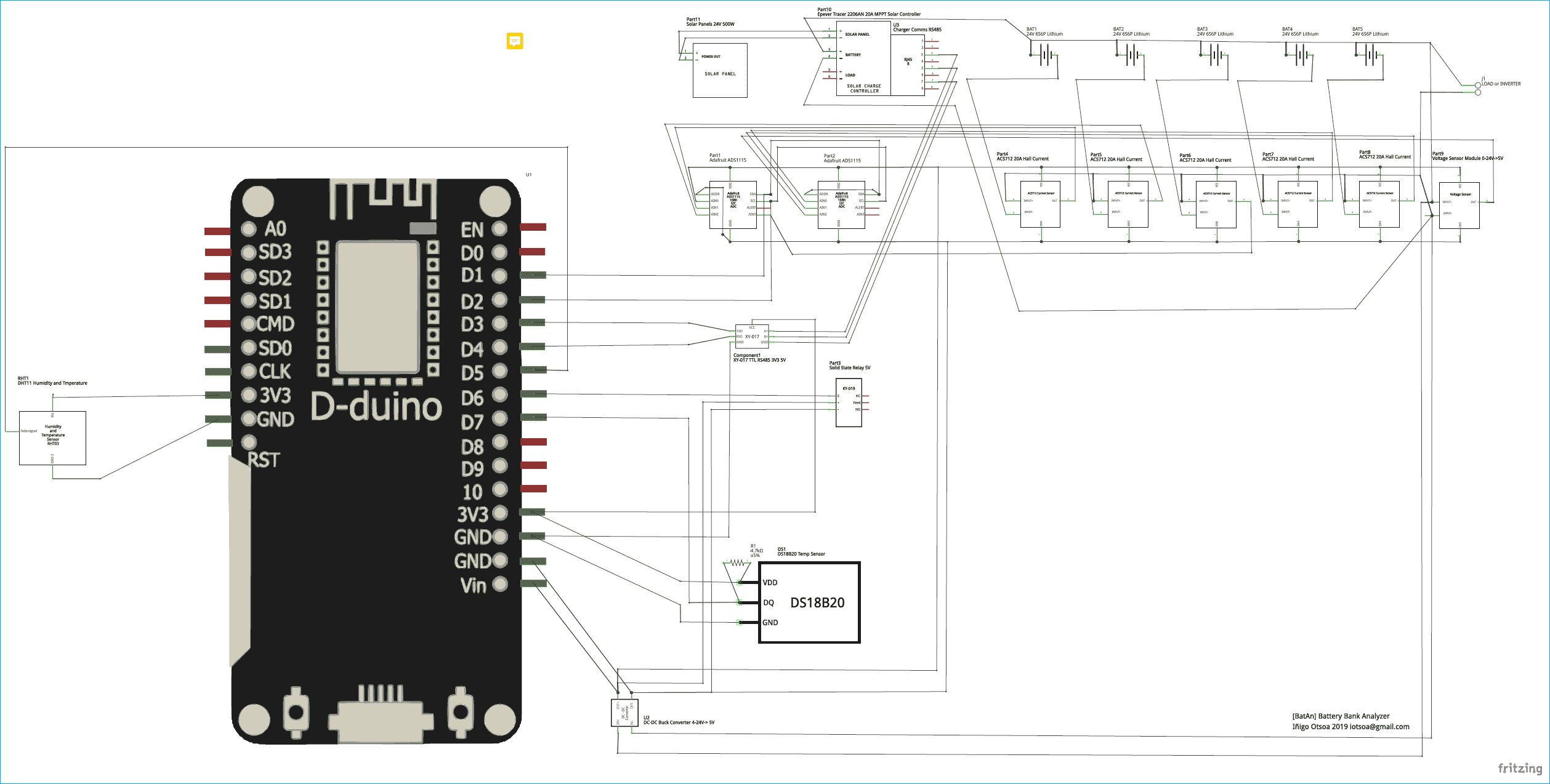 Iot Based Lithium Battery Monitoring System Using Esp8266