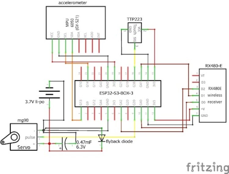 Circuit Diagram of Sentio