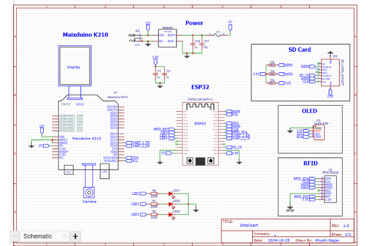 IntelliCart Circuit Diagram