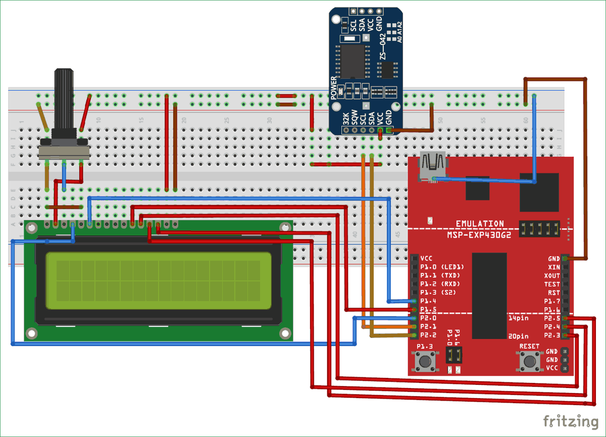 Ds3231 Rtc Module Circuit Diagram