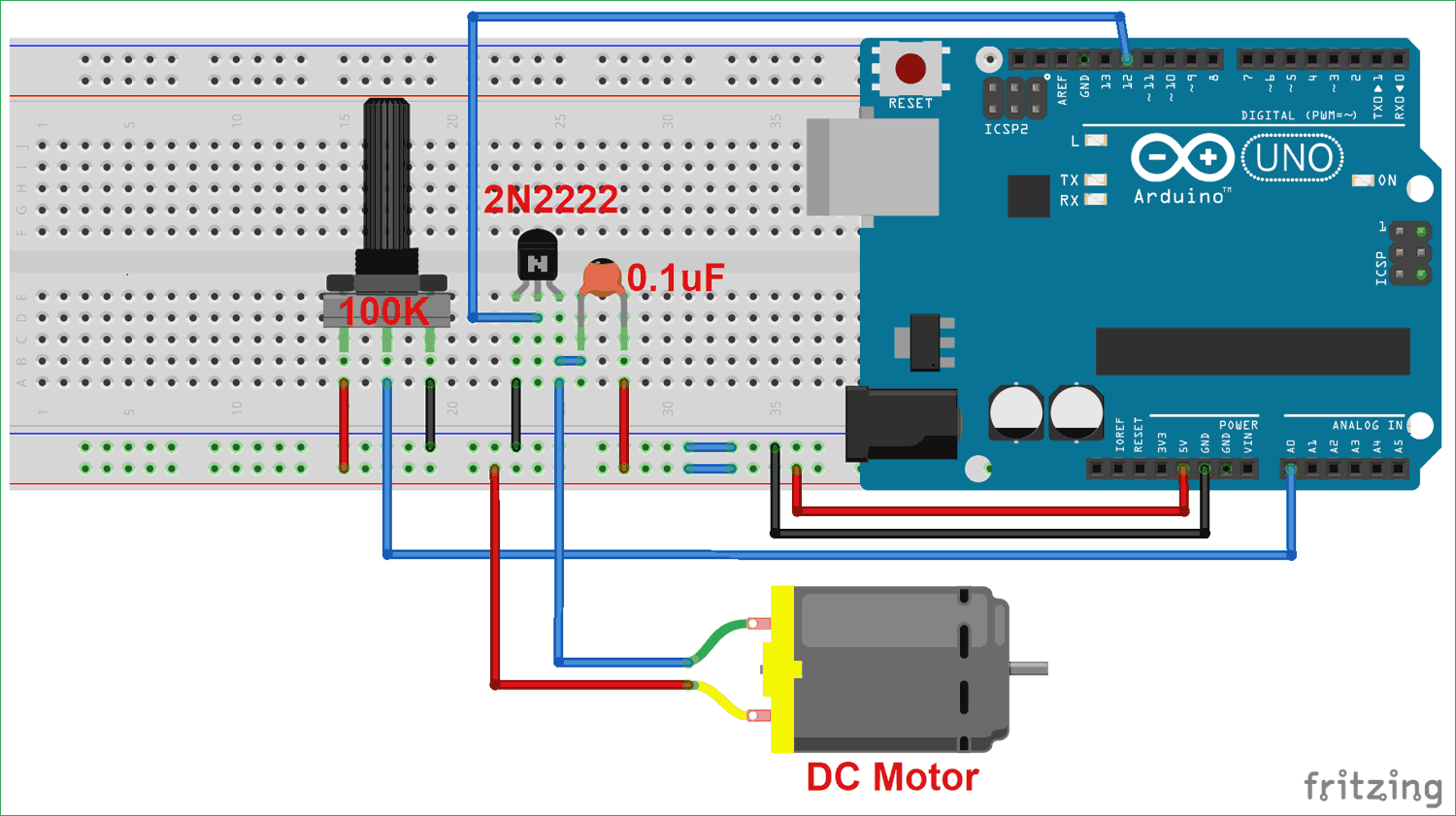 Dc Motor Speed Control Circuit Diagram