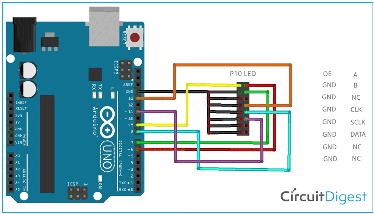 led display board circuit diagram pdf