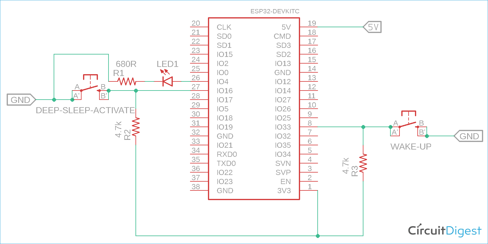 ESP32 Power Consumption and Sleep Modes