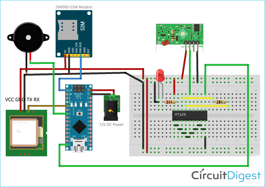 Gps Circuit Diagram