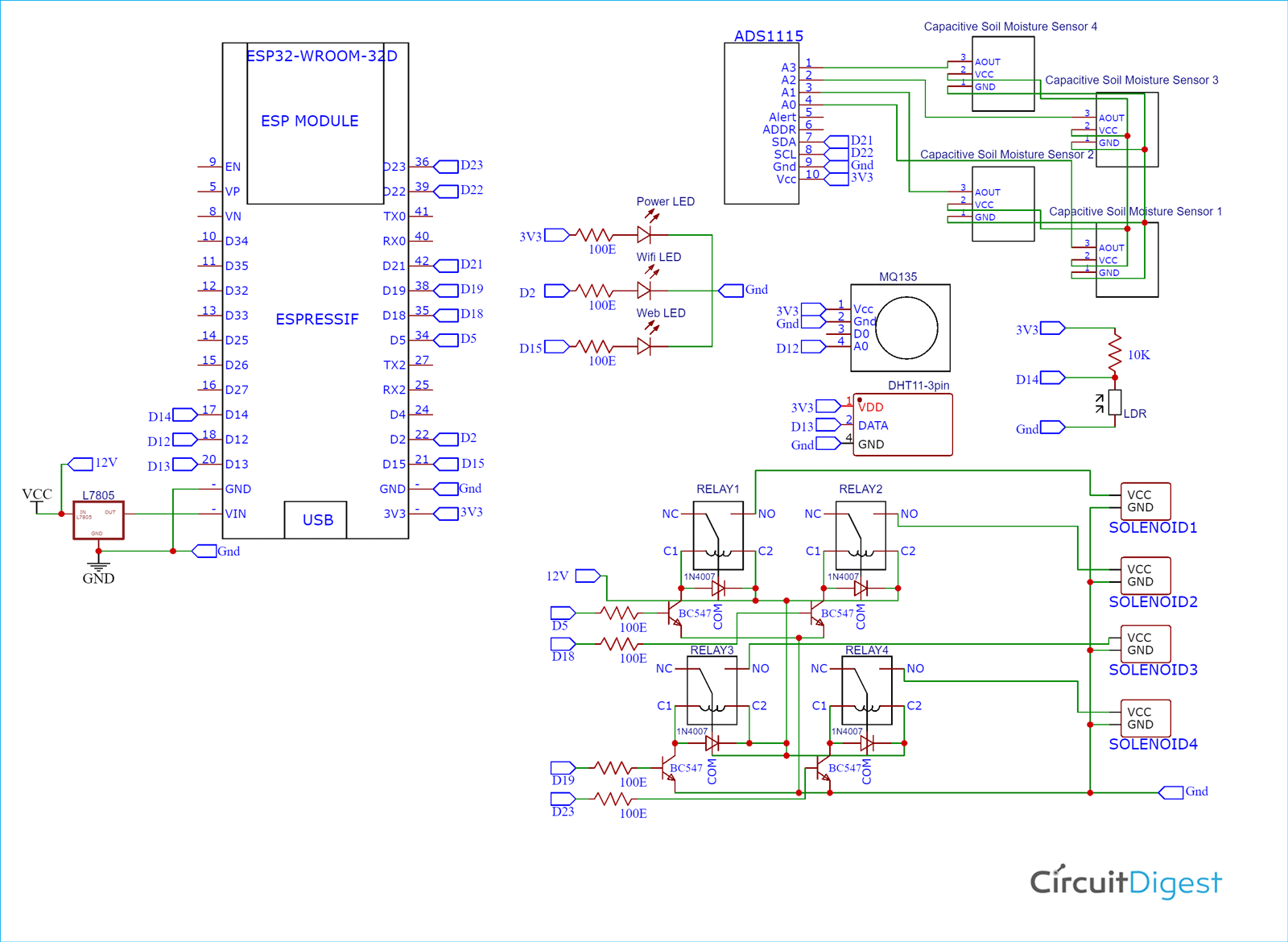 Garden X Circuit Diagram