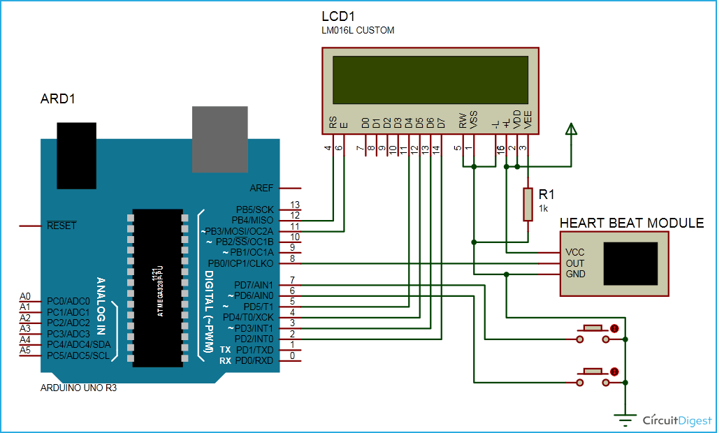 Heartbeat Counter Circuit u