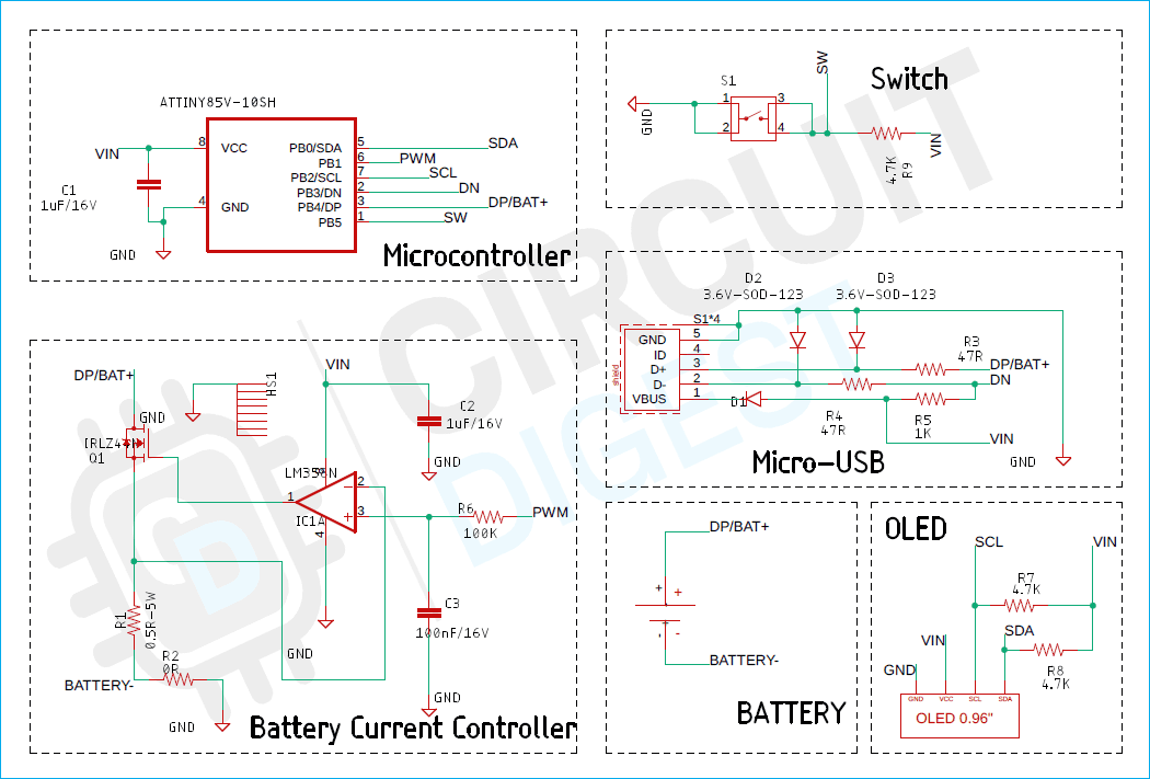 ISR Meter Circuit Diagram
