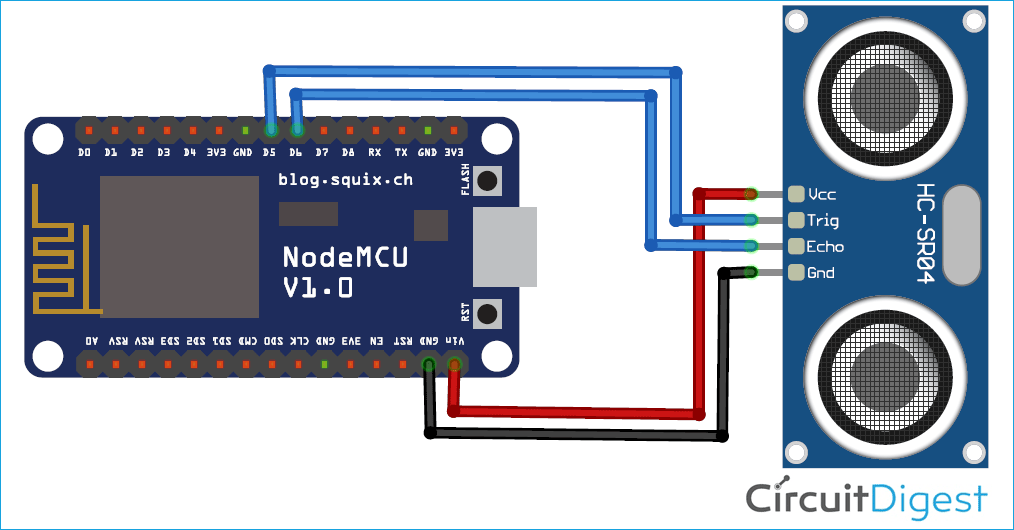 Iot Based Smart Jar Using Nodemcu Esp8266 And Ultrasonic Sensor 4129