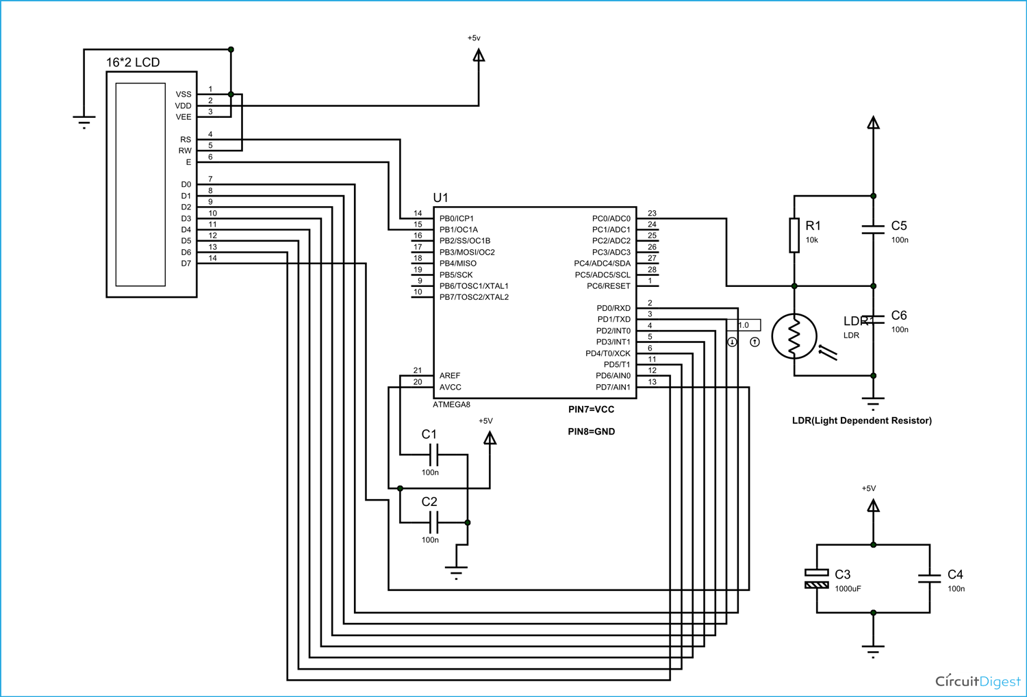 Light Intensity Circuit Tunkie