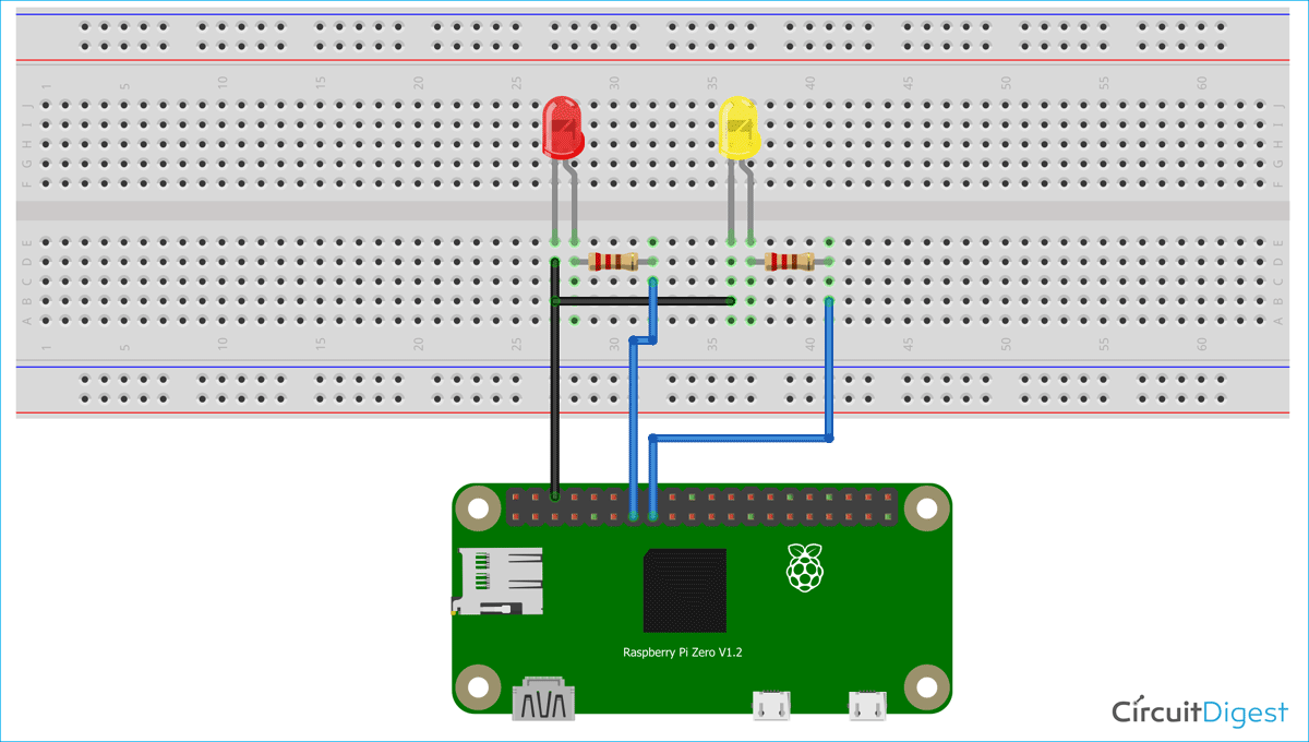 Basic GPIO on Raspberry Pi Zero W – Blinking an LED