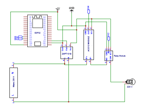 Smart Meter Circuit Diagram