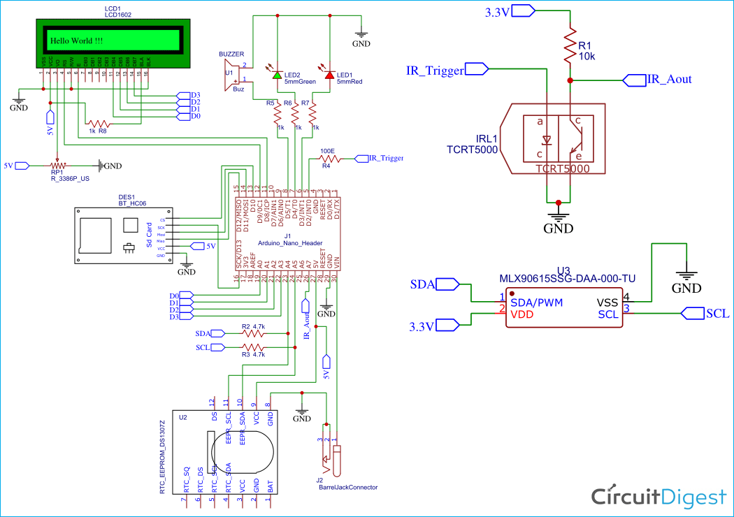 DIY Non Contact IR Thermometer V1.0 : 16 Steps (with Pictures) -  Instructables