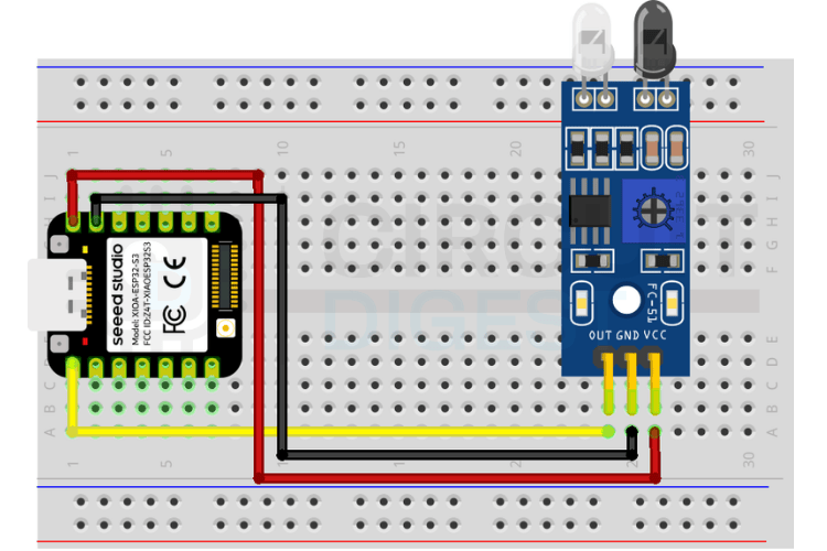 Circuit Diagram to Send WhatsApp Notification Circuit Diagram to Send WhatsApp Notification