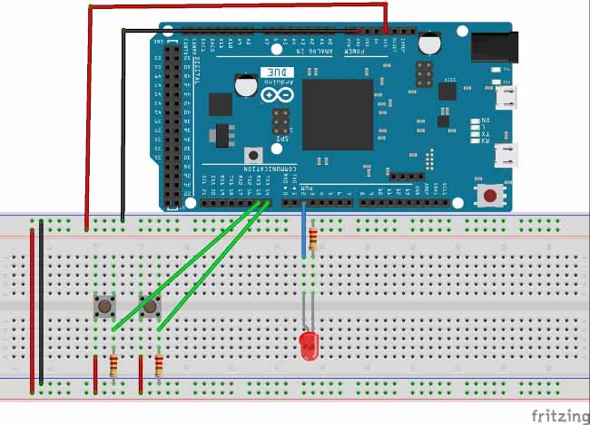 pwm with arduino due circuit-diagram