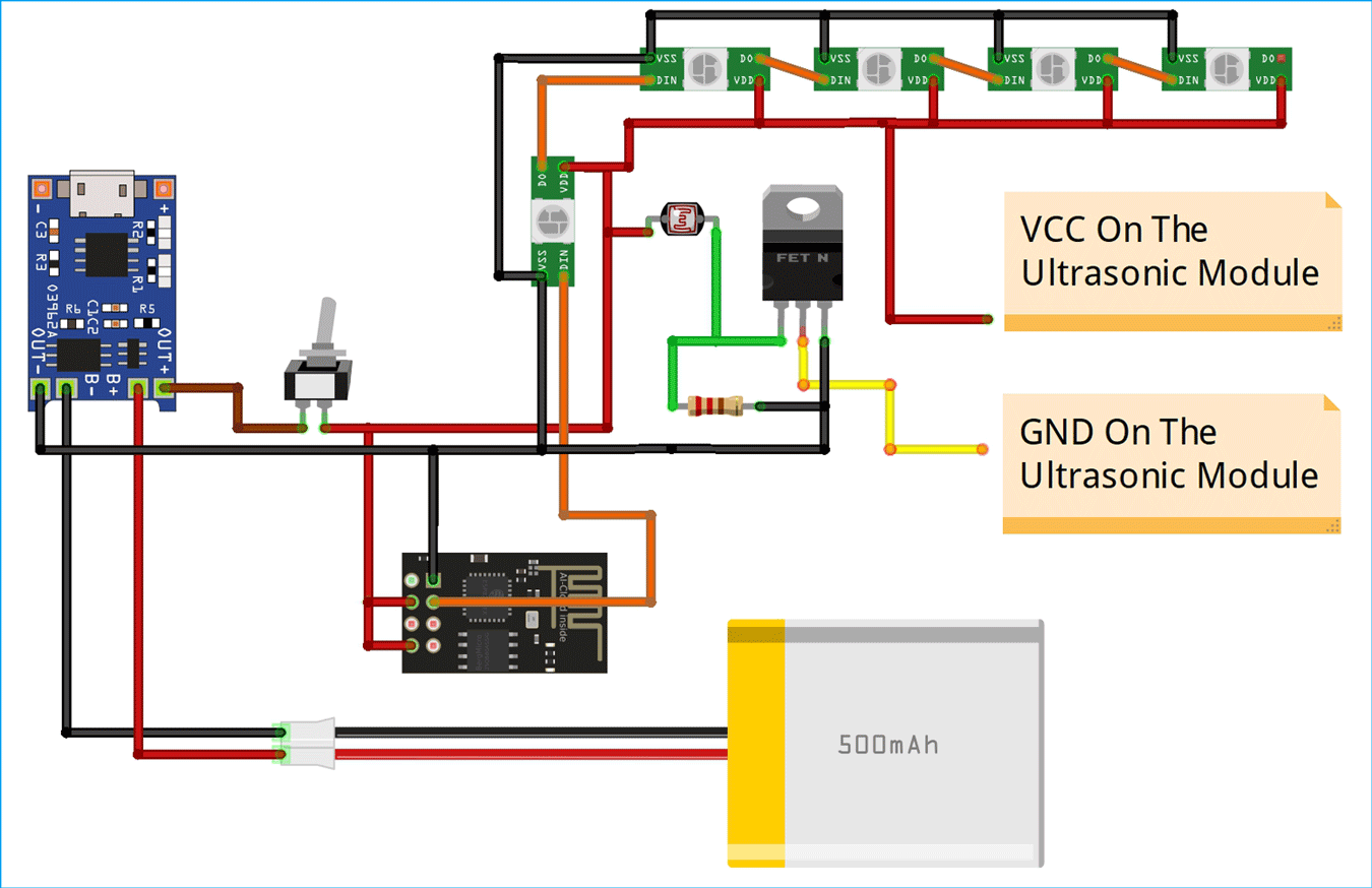 Ultrasonic Mist Maker Circuit Diagram