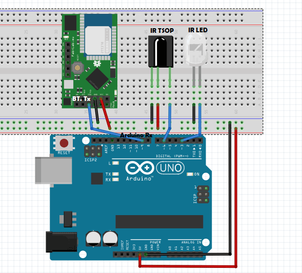 universal-IR-remote-using-Arduino-circuit-diagram