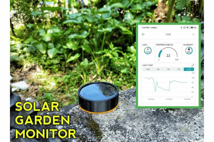 IoT Solar Powered Garden