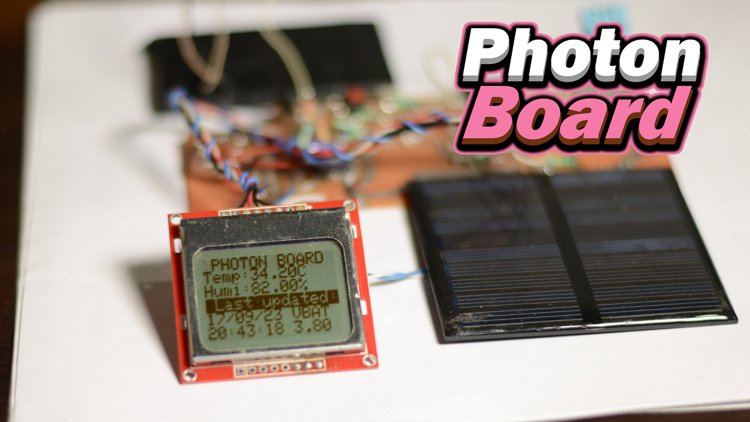 Solar Powered IoT Based Voltage Tracker