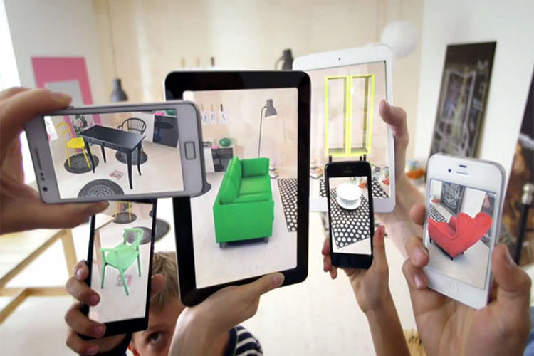 Augmented reality online devices