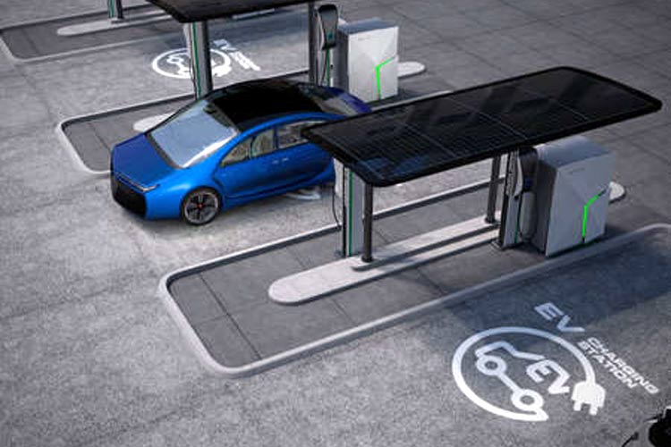 Setup electric deals car charging station