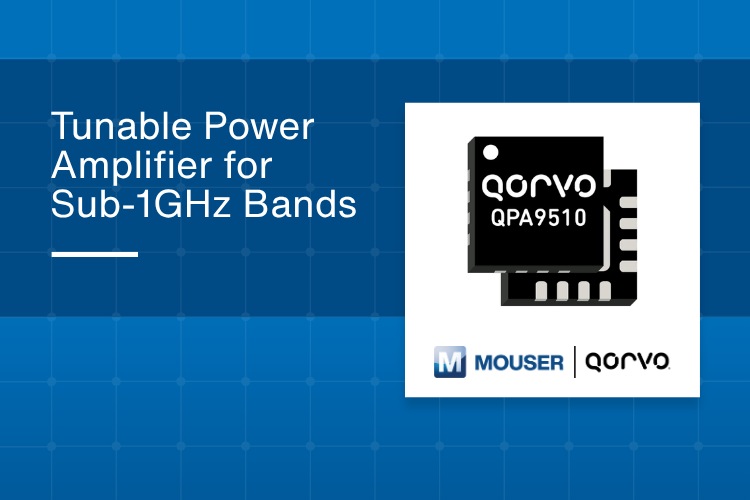 Multi-Band GaAs Amplifier Covers Sub-1GHz Applications