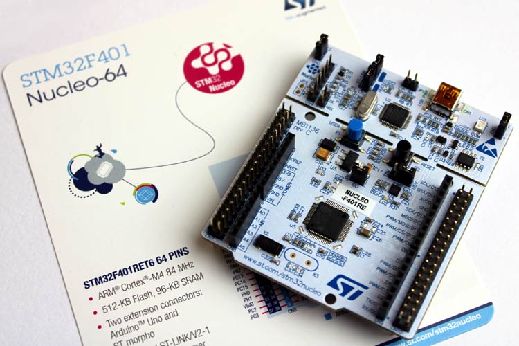 Stm32 Nucleo 64 Development Board With Stm32f103rb On 2582