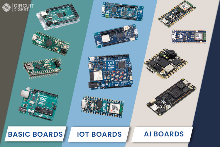 Different Types of Arduino Boards