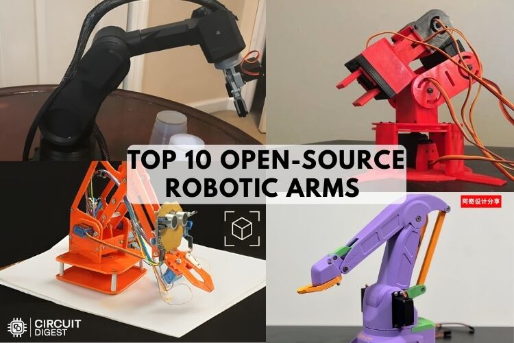 Top 10  Open-Source Robotic Arms For Beginners