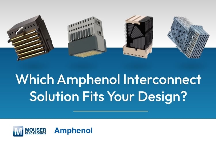 Four High-Speed Interconnect Solutions from Amphenol