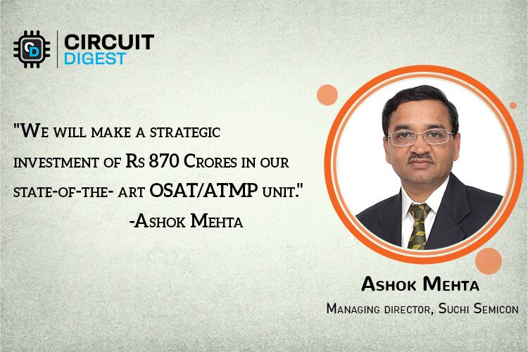 Ashok Mehta, Managing Director, Suchi Semicon