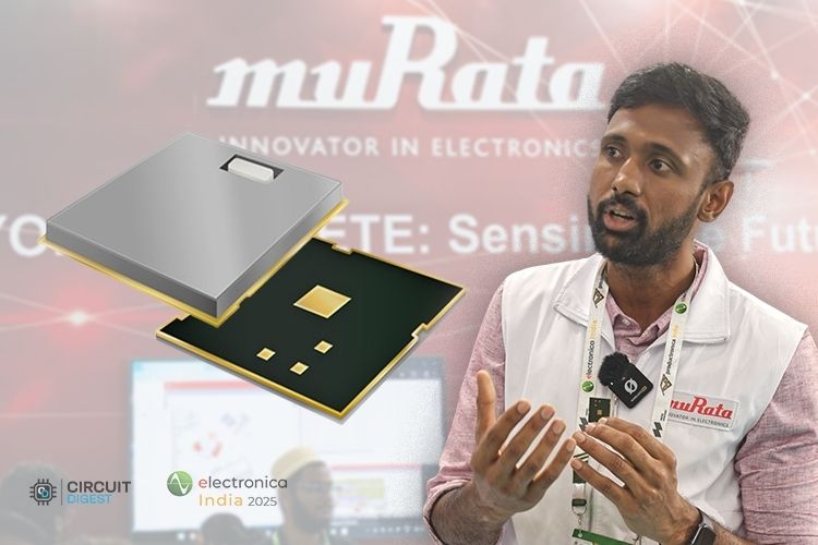 Murata's Booth at electronica India 2025