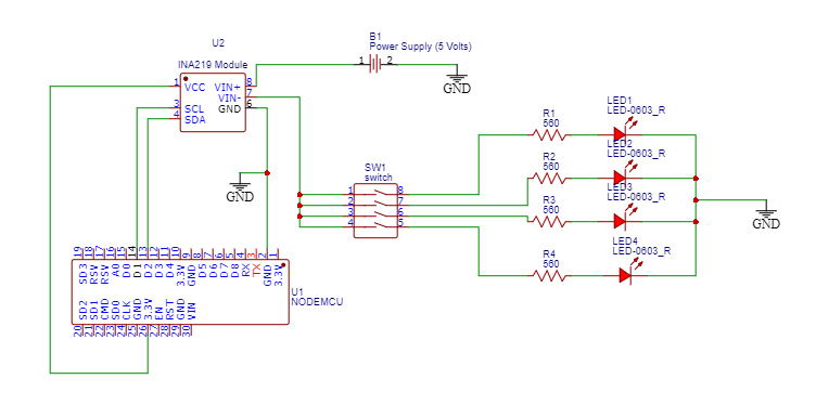 Circuit Diagram ofIoT Based Smart Power Grid_