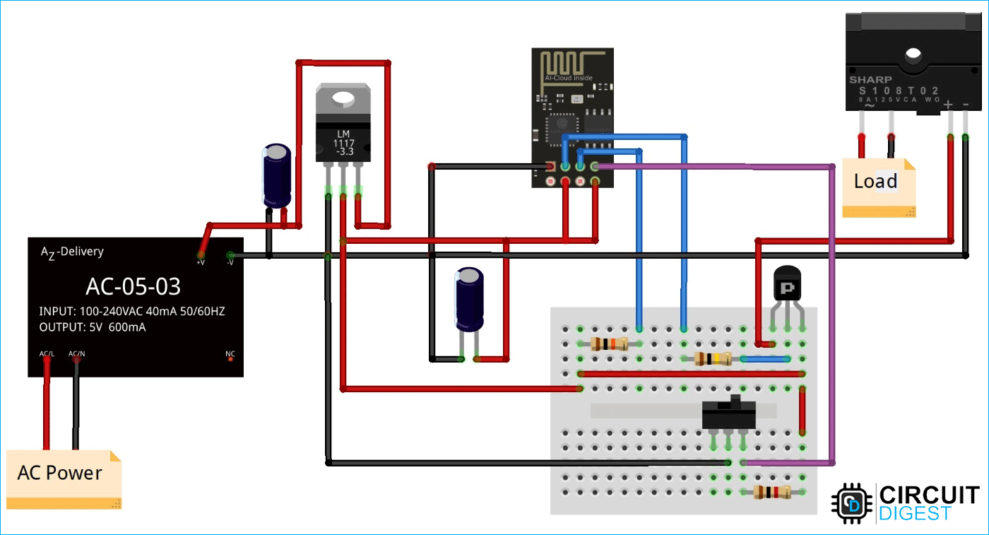 DIY Wi-Fi Smart Switch for Home Automation