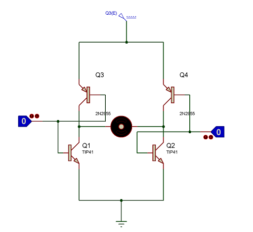 h bridge with mosfet