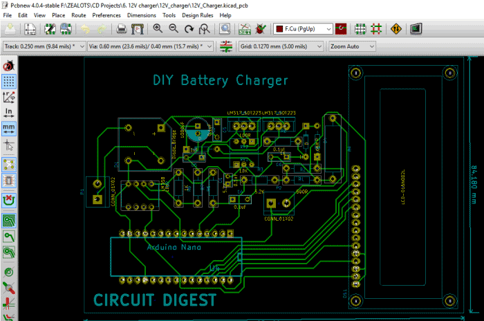 12v-battery-charger-circuit-PCB-layout-Kicad