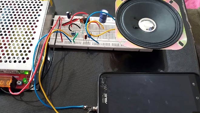 subwoofer amplifier circuit