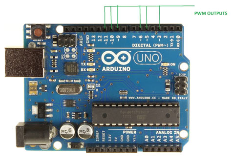 arduino pwm write