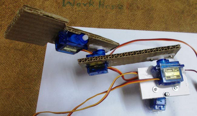 robotic arm using arduino