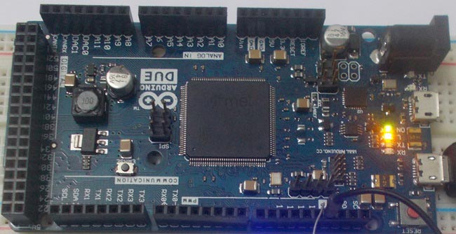 Arduino due board