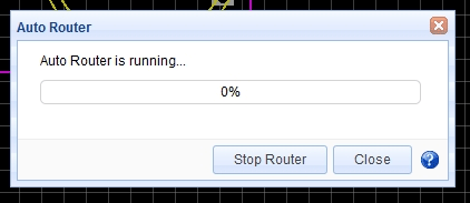 Auto Router Running