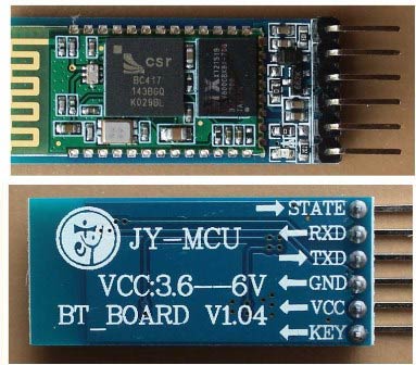 Arduino controls Servo Motor via Bluetooth