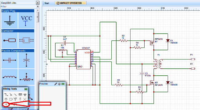 How To Design A Schematic Diagram Easyeda