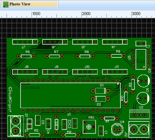 simple voltmeter circuit