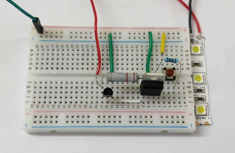 Circuit construction. Electronic fuse circuit.