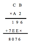 Hex Multiplication Formula